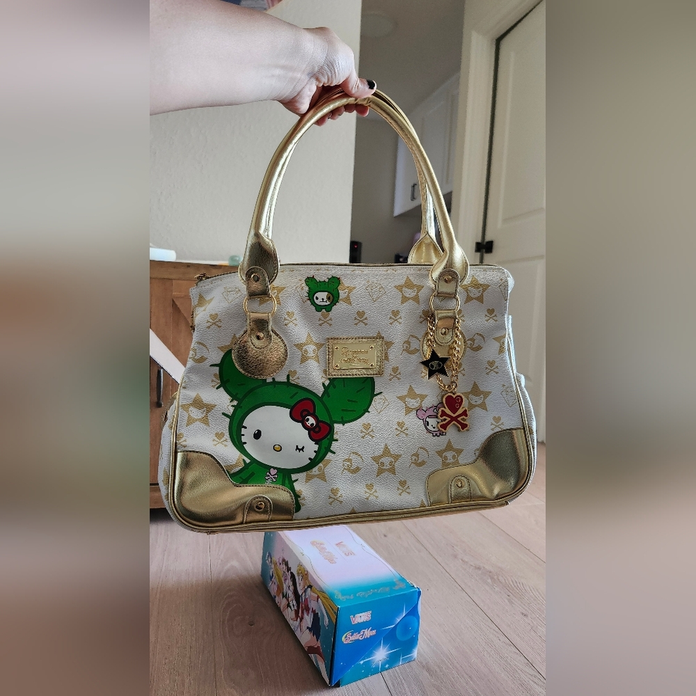 Tokidoki X Hello Kitty Boston Hand Bag